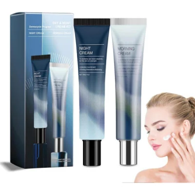 Kit Crema Hidratante de Día y Noche con Extracto de Centella Asiáti...