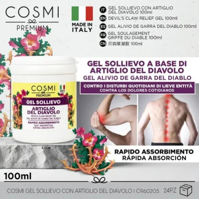 Gel de Alivio Garra del Diablo 100ml  paraMasaje y Terapia de Alivio