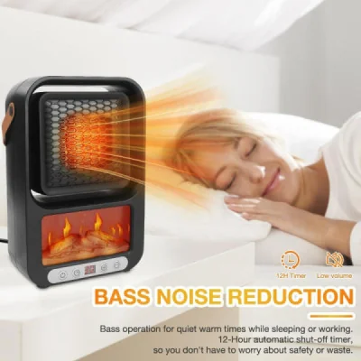 Mini Calefactor Eléctrico Portátil con Control Remoto paraCalefactores