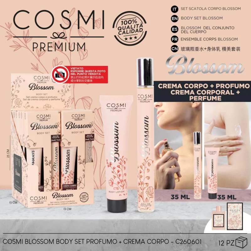 SET BLOSSOM 35+35ML COSMI  paraPerfume de Mujer