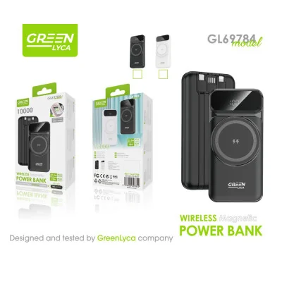 Batería Externa Magnética 10000mAh paraBatería Externa