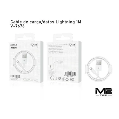 Cable USB-A a Lightning 3.0A 1M paraCables Lightning