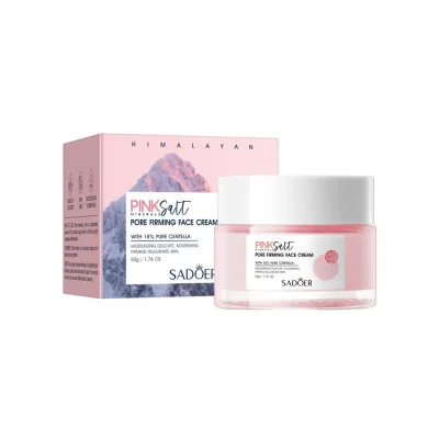 Crema Facial Reafirmante de Poros con Sal Rosa 50g paraPiel & Rostro