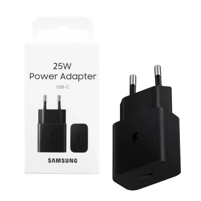 Cargador Samsung, USB-C, 25W, Power Delivery paraCargadores Tipo-C