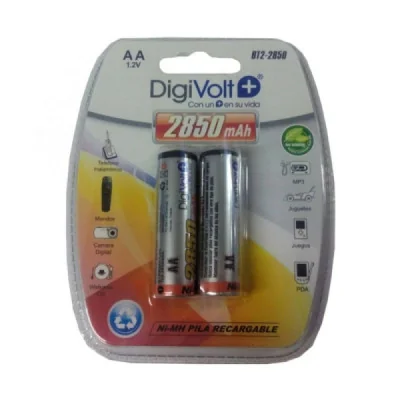 PILA AA 2850MAH DIGIVOLT paraPilas Estándar