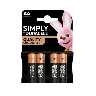 PILA AA DURACELL paraPilas Estándar