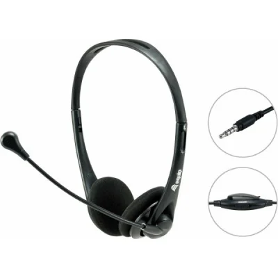 Auriculares con micrófono, USB-A, 1.8 M paraAuriculares Con Micrófono