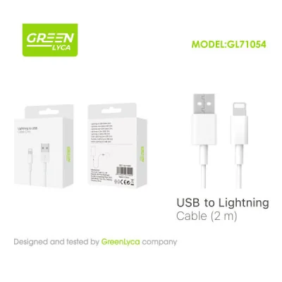 Cable Lightning a USB-A, 2M paraCables Lightning