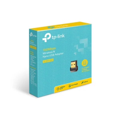 Adaptador USB-A WiFi TP-Link TL-WN725N paraAdaptadores & OTG