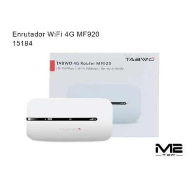 Router 4G MF920 paraRedes & Conectividad