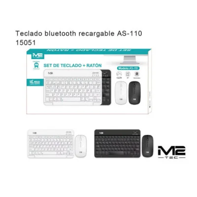 Teclado inalámbrico con ratón paraTeclado y Ratón