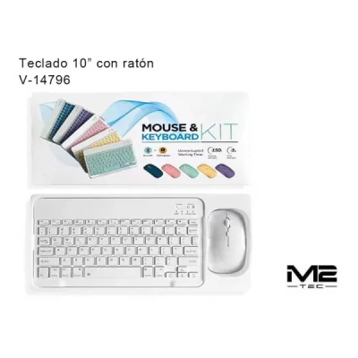 Teclado 10 pulgadas paraTeclado y Ratón