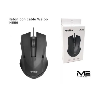 Ratón USB-A M-33 paraTeclado y Ratón
