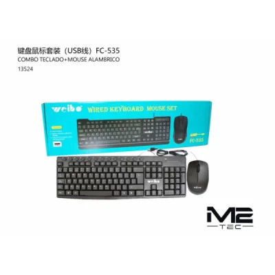 Teclado con ratón FC-535 paraTeclado y Ratón