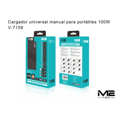 Cargador universal portátil, 100 W paraAdaptadores Universales