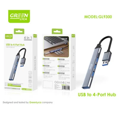 Hub USB-A, 4 puertos paraAdaptadores & OTG