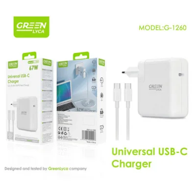 Cargador USB-C, 67 W paraCargadores Tipo-C