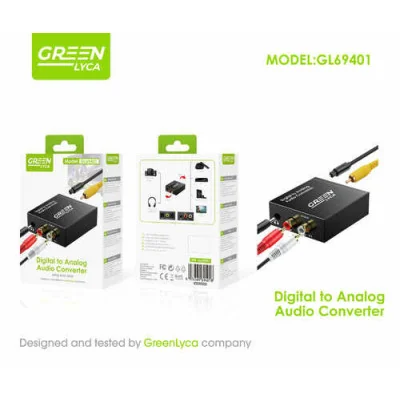 Convertidor de audio digital a analógico paraAccesorios Electrónicos