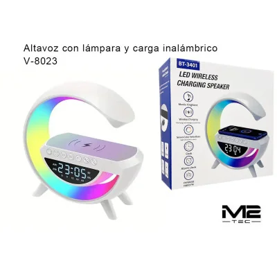 Altavoz Bluetooth Led Wireless Bt-3401 paraAltavoces