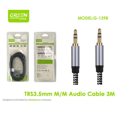 Cable de audio jack 3.5 mm, 3M paraCables Audio
