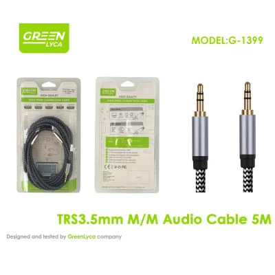 Cable de audio jack 3.5 mm, 5M paraCables Audio