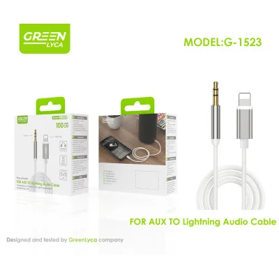 Cable de audio jack 3.5 mm a Lightning paraCables Audio