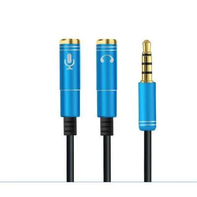 Adaptador de audio 2 en 1 paraAdaptadores & OTG