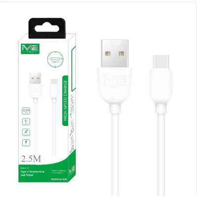 Cable USB-C, 2.5M, 2.4 A paraCables Tipo-C
