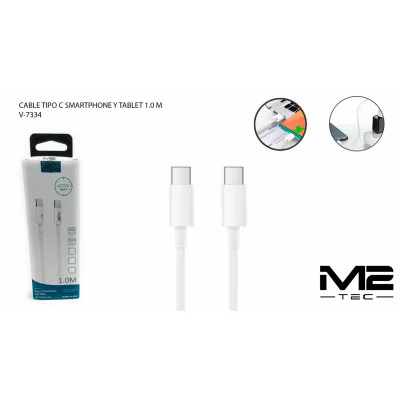 Cable USB-C, 1M, 5 A paraCables Tipo-C