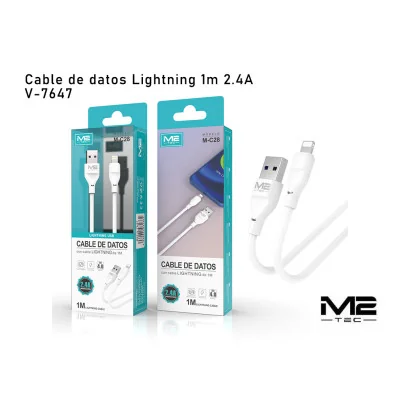 Cable Lightning, 1M, 2.4 A paraCables Lightning