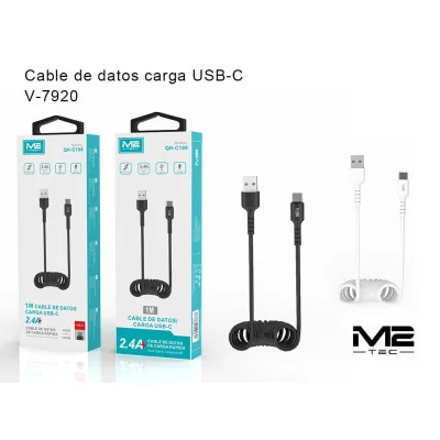 Cable USB-C a USB-C, 1M paraCables Tipo-C