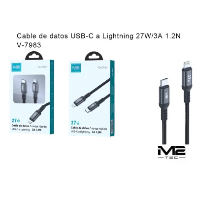 Cable Lightning, 27 W, 3 A paraCables Lightning