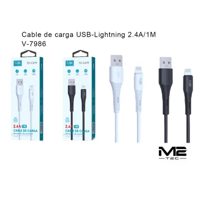 Cable USB-A a Lightning, 2.4 A paraCables Lightning