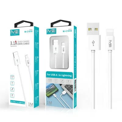 Cable USB-A a Lightning, 1M, 3.1 A paraCables Lightning