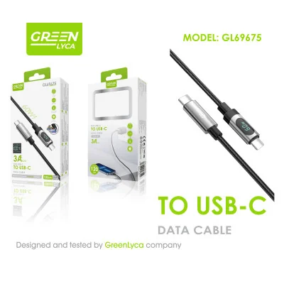 Cable USB-C a USB-C, 60 W, 3 A paraCables Tipo-C