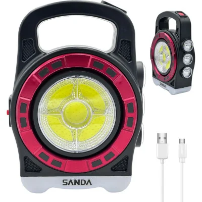 Linterna solar multiuso