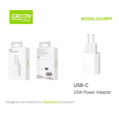 Cargador PD USB-C, 25 W paraCargadores Tipo-C