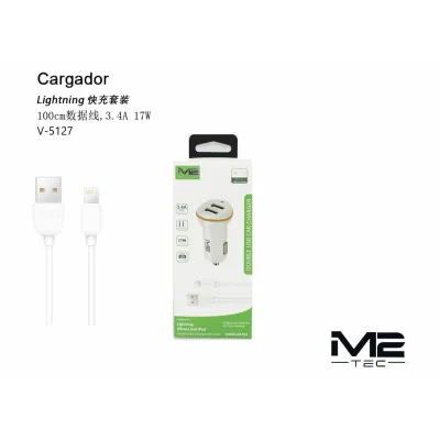 Cargador de coche USB-A, 3.4 A paraCargadores de coche