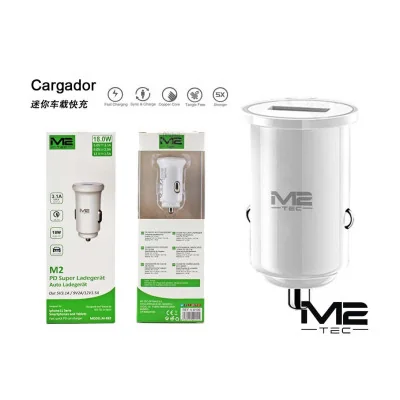 Cargador de coche USB-C, 3.1 A paraCargadores de coche