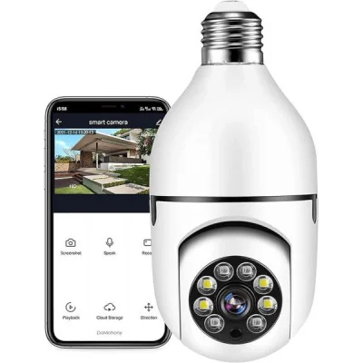 Cámara bombilla de vigilancia