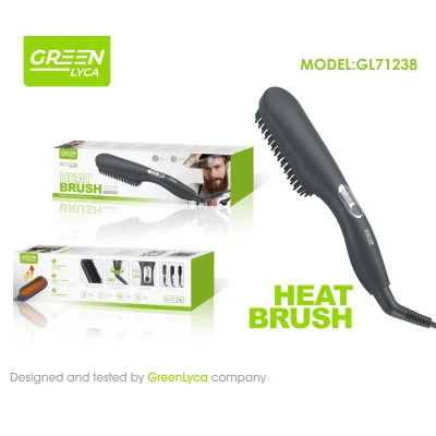 Cepillo alisador de barba Green Lyca GL71238