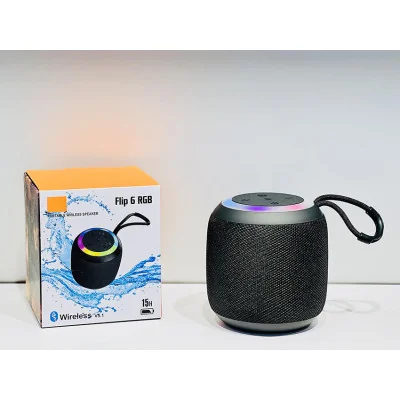 Altavoz portátil Wireless, Bluetooth 5.1, potencia 5W, TWS, 800mah, IPX6, FLIP6RGB