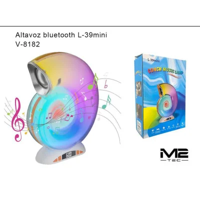 Altavoz Bluetooth 5.2, alarma, Led Wireless, 5w, 1200mah, L-39mini