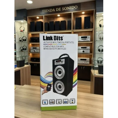Altavoz portátil Wireless, Bluetooth, potencia 10W, Link Bits