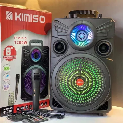 Altavoz portátil Wireless, Mic, Bluetooth 5.3, potencia 300W, TWS, 18650mah, KIMISO QS-7808