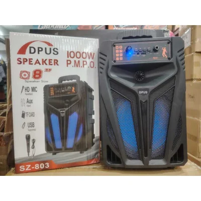 Altavoz portátil Wireless, Bluetooth 5.3, potencia 1000W, TWS, SZ-803