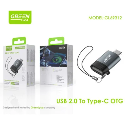 Convertidor USB 2.0 A C-Port Green Lyca GL69312