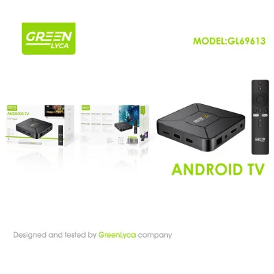 Android TV Box 2G+8GB con control por voz, GL69613