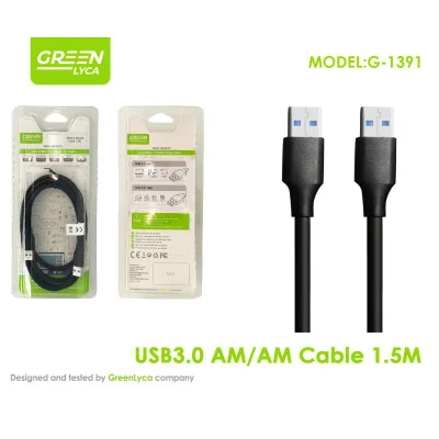 Cable USB 3.0 de 1,5 m para datos rápidos, G-1391