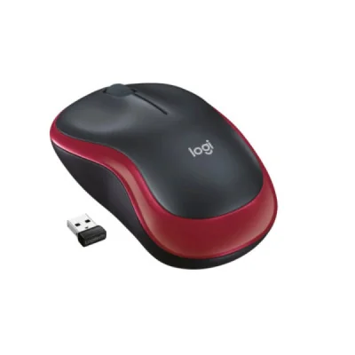 Ratón Inalámbrico Logitech M185 Rojo